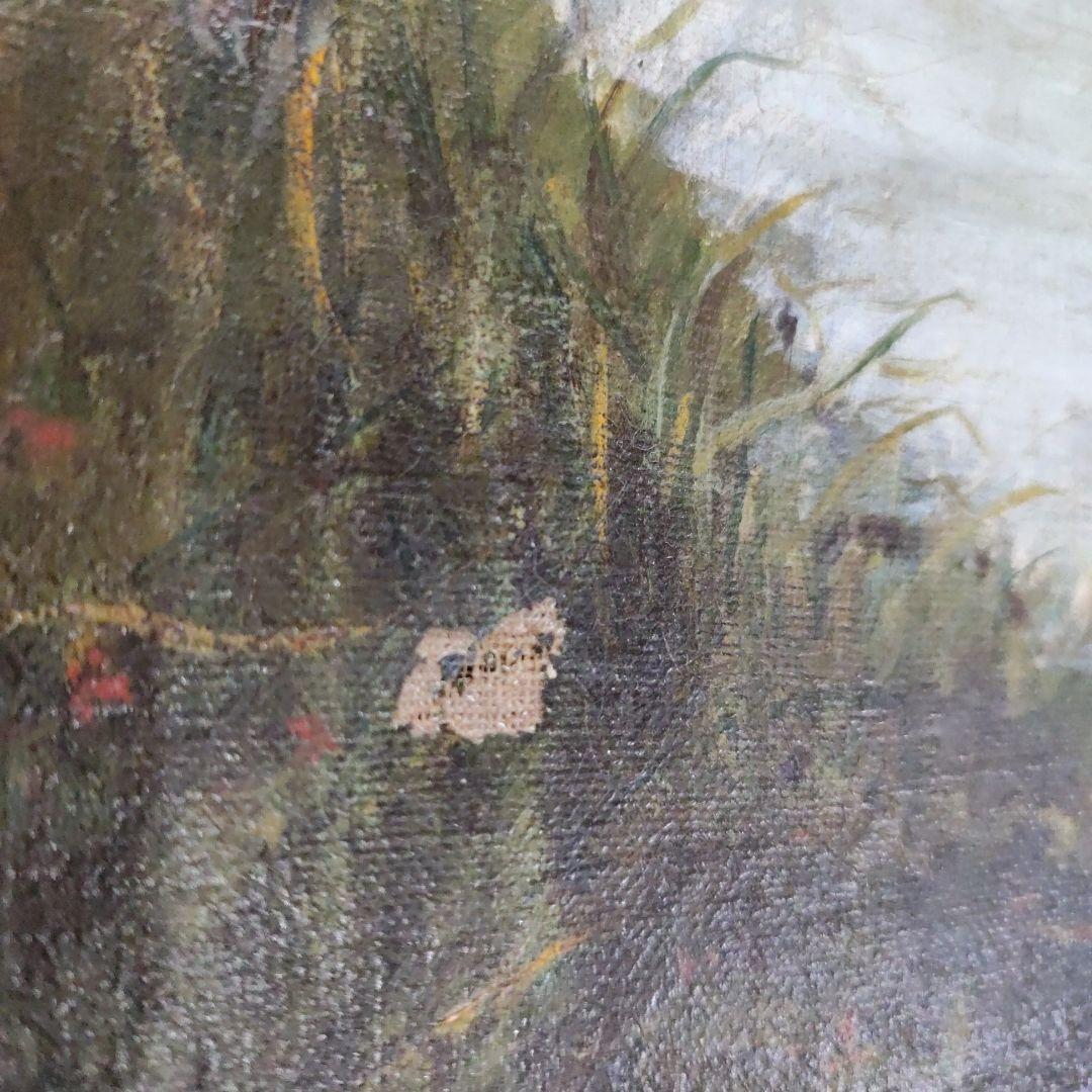 約150年前　フランスアンティーク 油絵