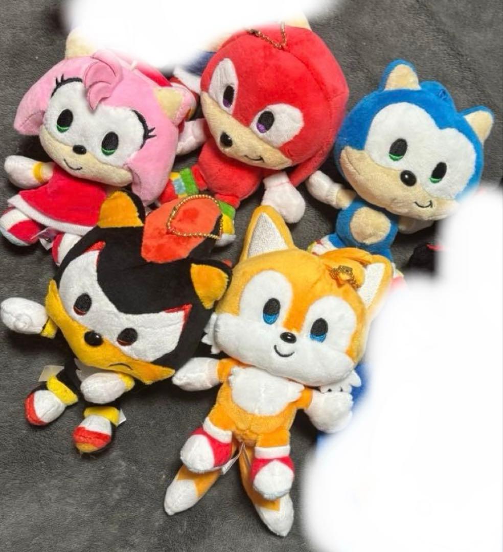 ソニック・ザ・ヘッジホッグ ソニックフレンズ ぬいぐるみ キーホルダー