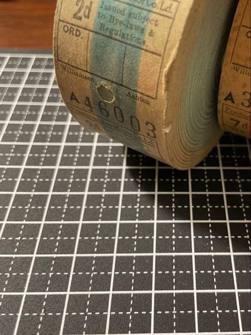 イギリスロールチケット　3ロール　専用ページ