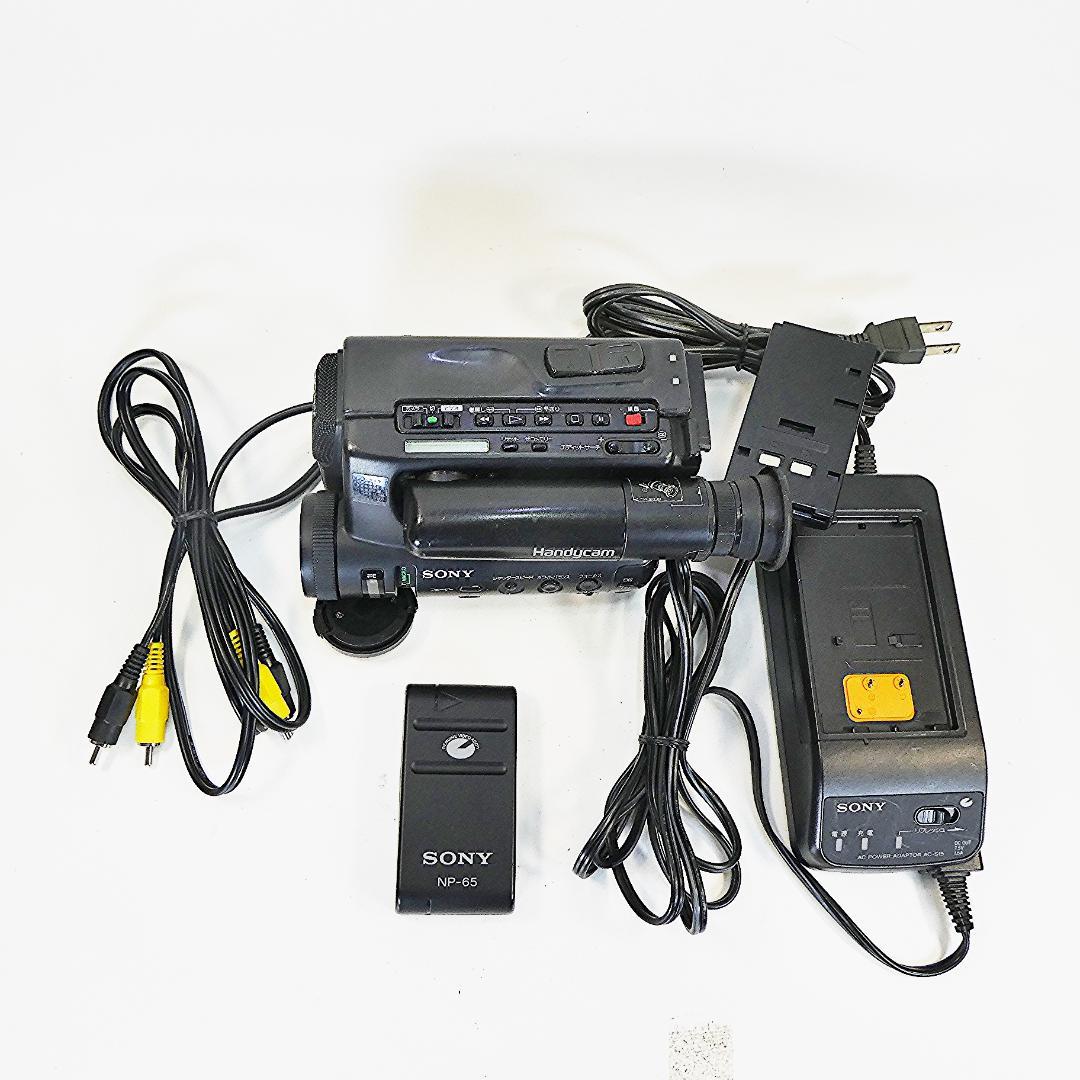動作良好 Hi8ソニー CCD-TR55 8ミリビデオカメラ DVD化に最適