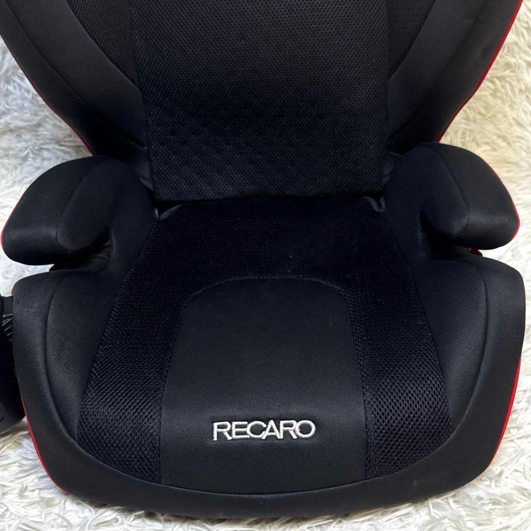 ☆美品☆ RECARO レカロ　J3 ジュニアシート　レッドブラック