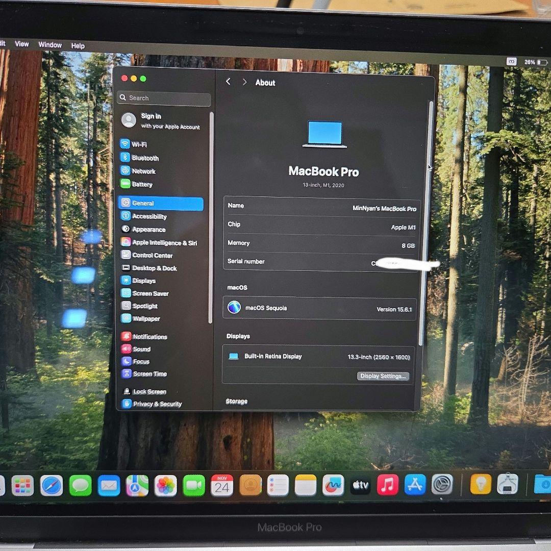 MacBook本体 Apple MacBook Pro M1 8G/512GB