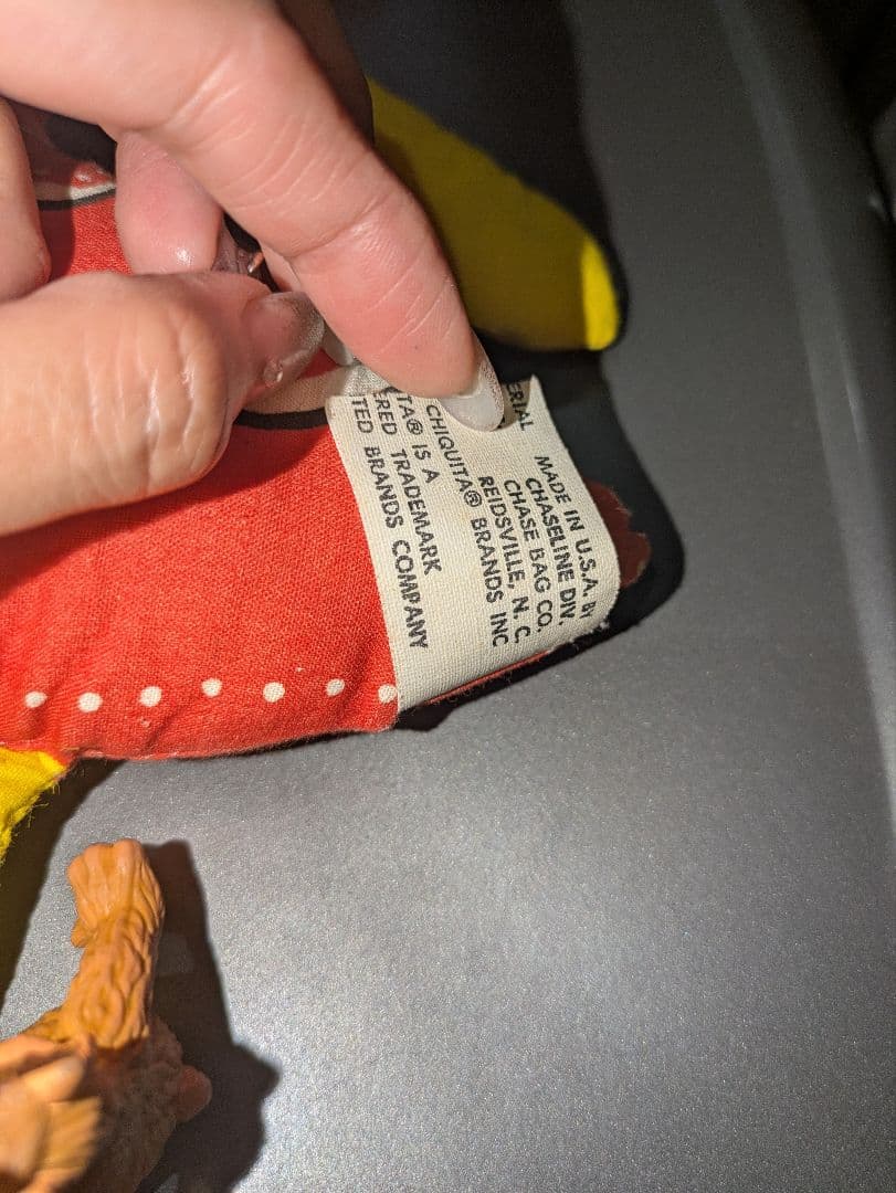 チキータバナナ ピロードール プラッシュ アメトイ 1970