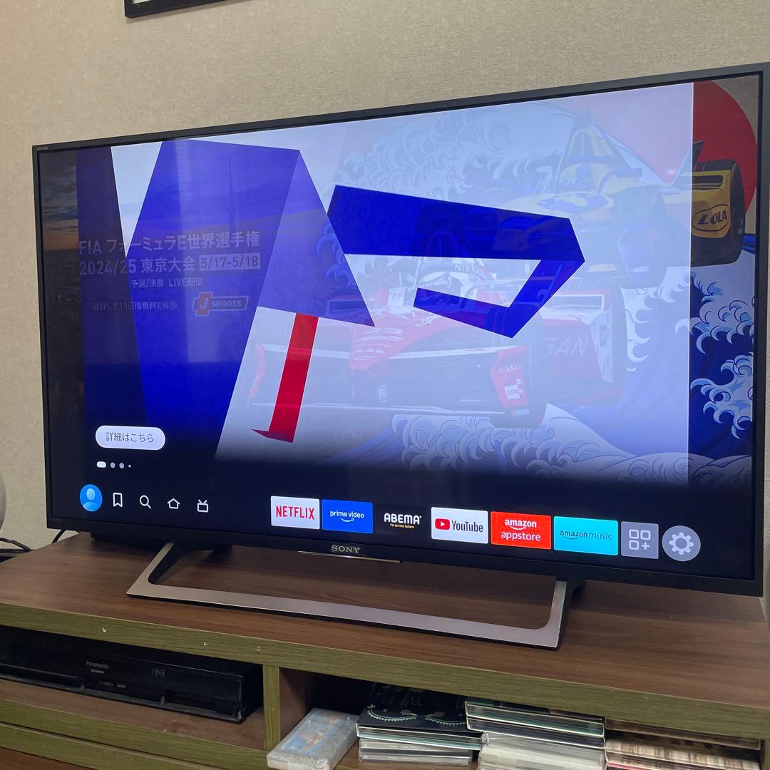 #811 【送料込】SONY 43V型 4K 液晶テレビ ブラビア