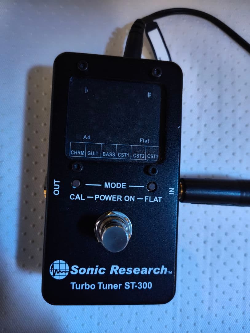 Sonic Research ST-300ストロボチューナー