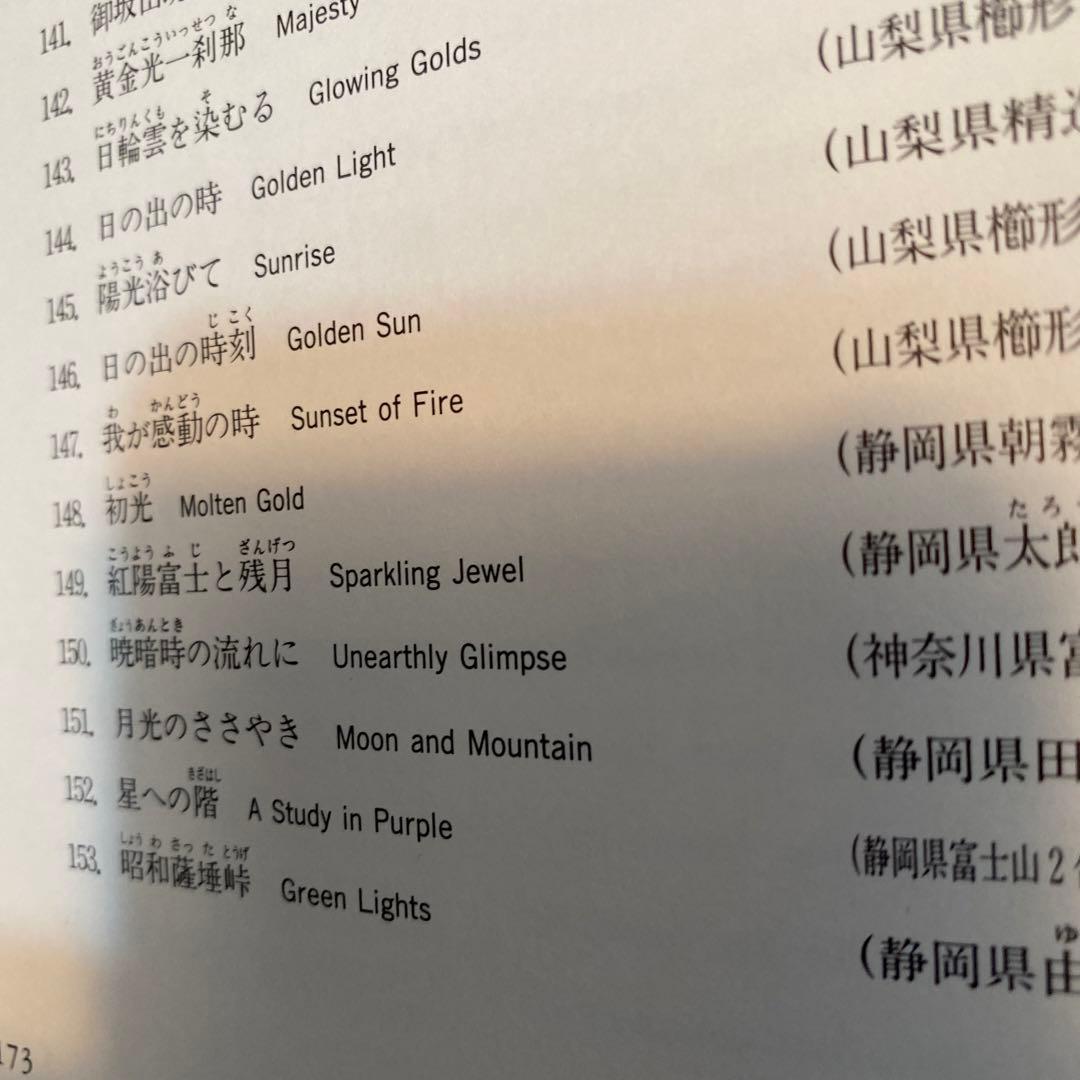 伊志井桃雲写真集　富士山　京都書院発行