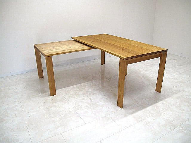 キトキ「WS21 hiraita」エクステンションダイニングテーブル 約38万