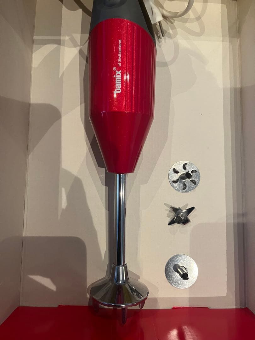 bamix M250バーミックス　レッドメタリック