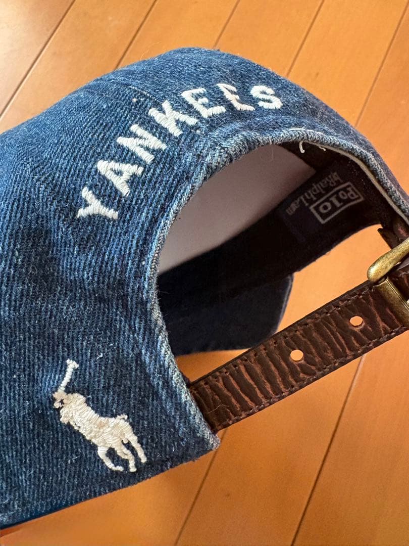 ポロラルフローレンヤンキースニューエラ 9TWENTYデニムキャップ