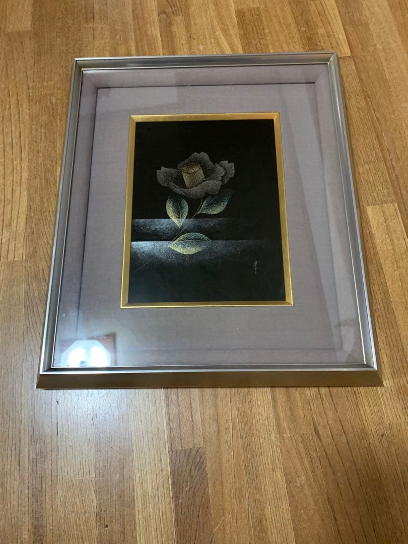 額　輪島塗り　角康ニ　作歴