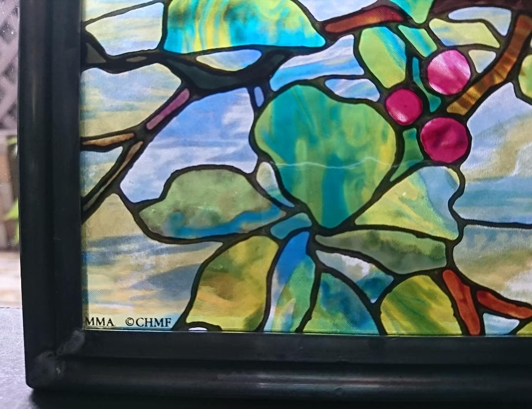 ルイスCティファニー ステンドグラス Parrotsおうむ グラスマスターズ社