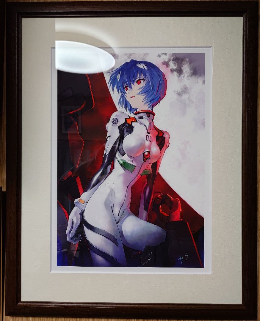 受注生産品 綾波レイ 貞本義行 複製原画