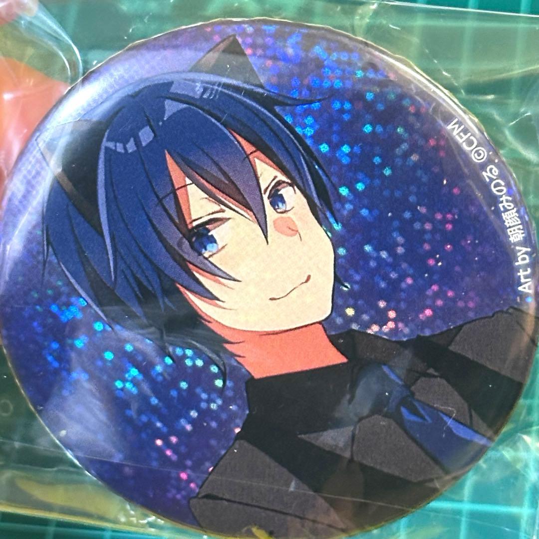 ボーカロイド初音ミク KAITO 缶バッジ 猫耳　朝顔みのる　キャットパーティー