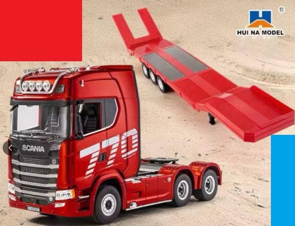 1/18　SCANIA 770 ラジコントラック トレーラー付き