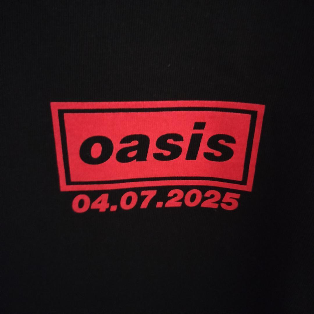 Oasis 2025 カーディフ Cardiff ツアー Tシャツ オアシス