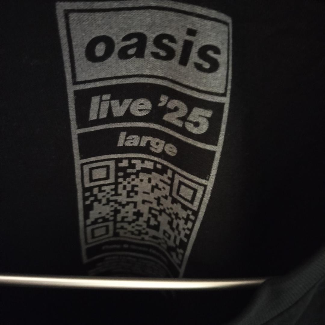 Oasis 2025 カーディフ Cardiff ツアー Tシャツ オアシス