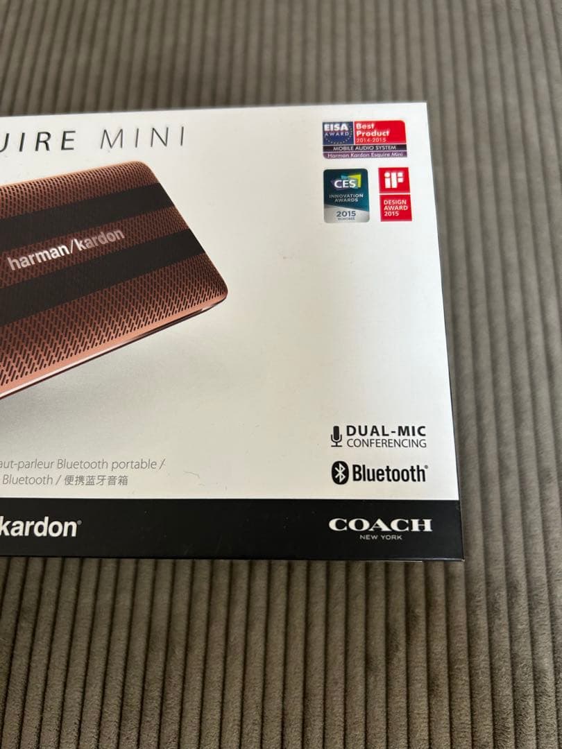 【美品】harman/kardon ESQUIRE MINI #COACHコラボ