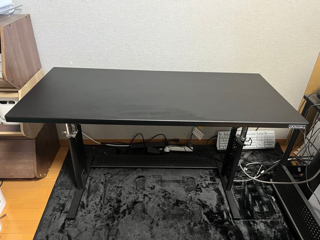 Bauhutte バウヒュッテ　ゲーミングデスク　BHD-1200HDM-BK