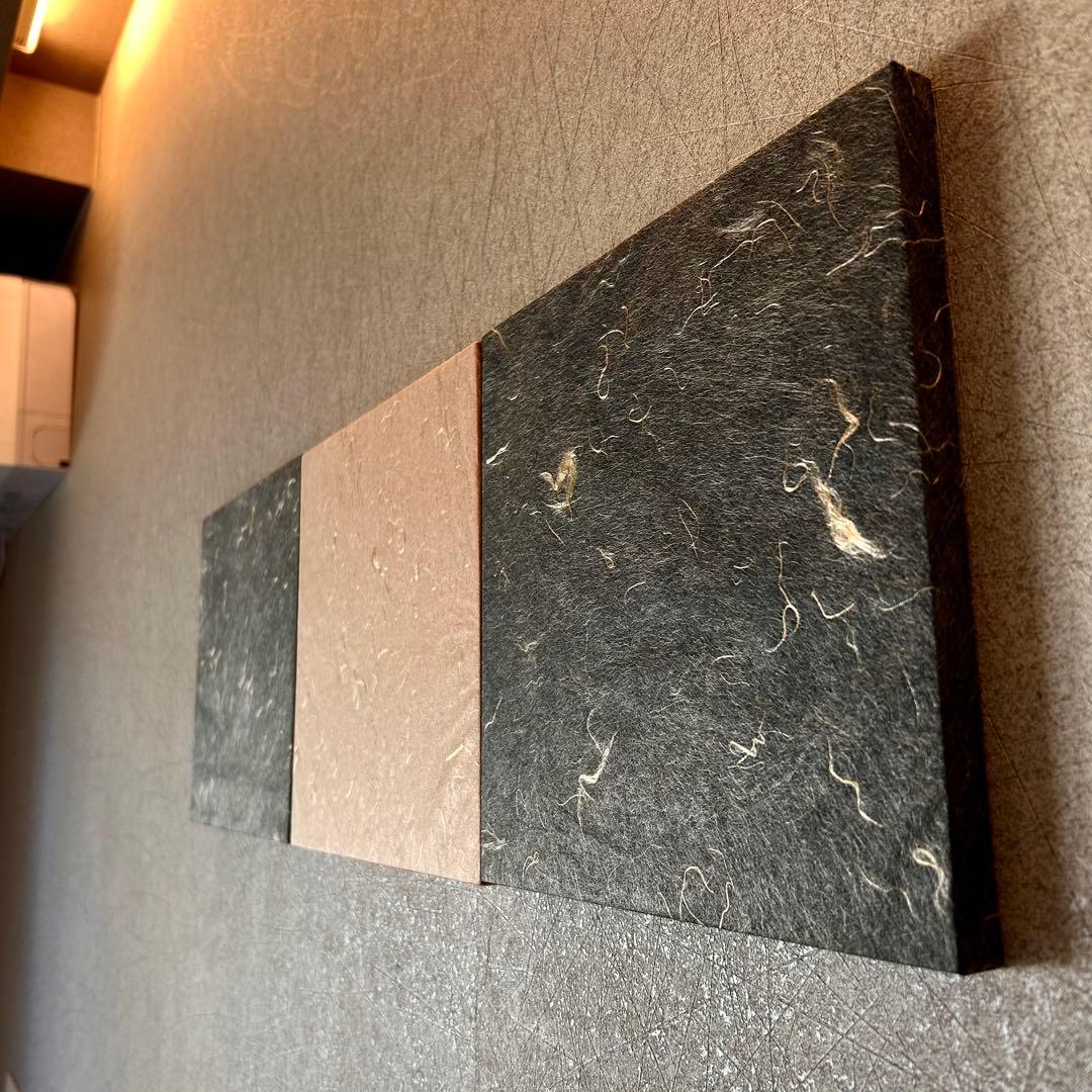 【Japanese Washi Art】高級和紙　和モダン　アートパネル