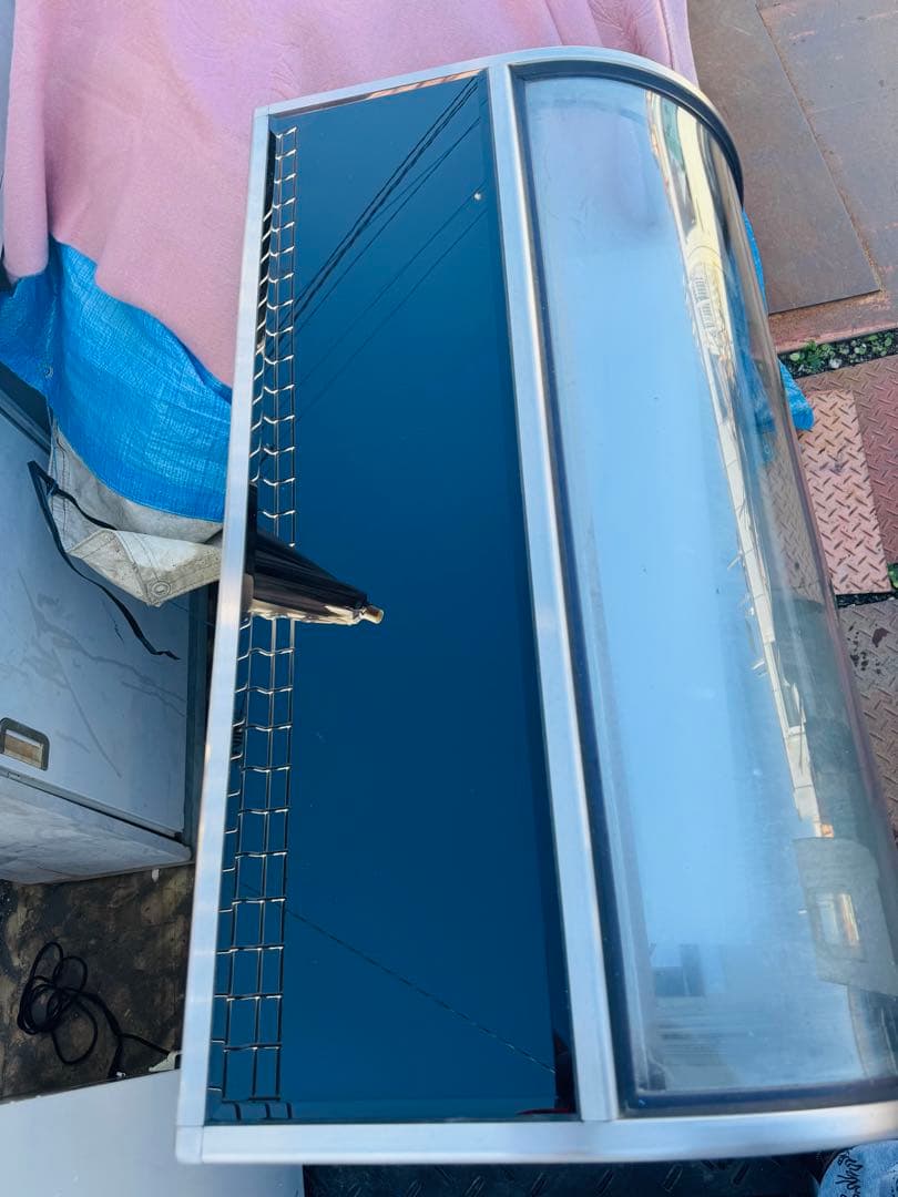 大穂製作所 冷蔵ショーケース 3段 幅90cm 動作良好 OHGU-T-980B