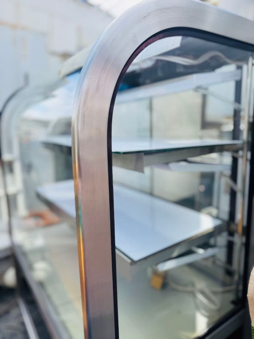 大穂製作所 冷蔵ショーケース 3段 幅90cm 動作良好 OHGU-T-980B