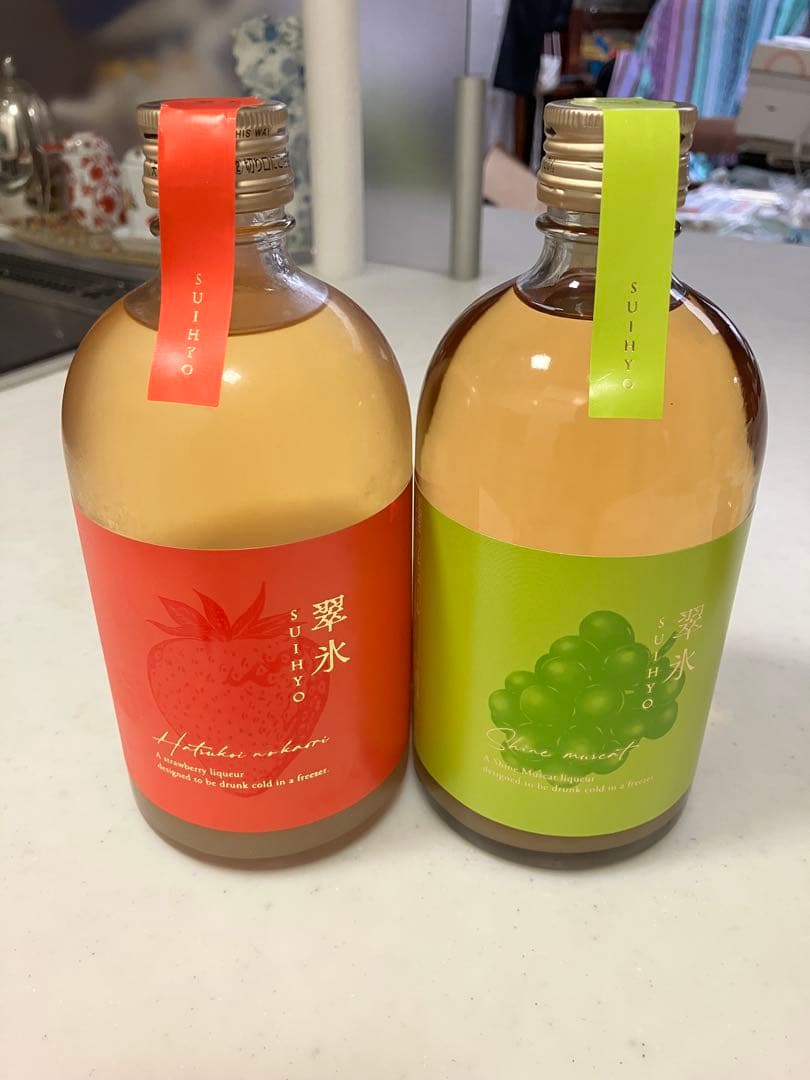 翠氷 苺 マスカット 2本セット500ml×2