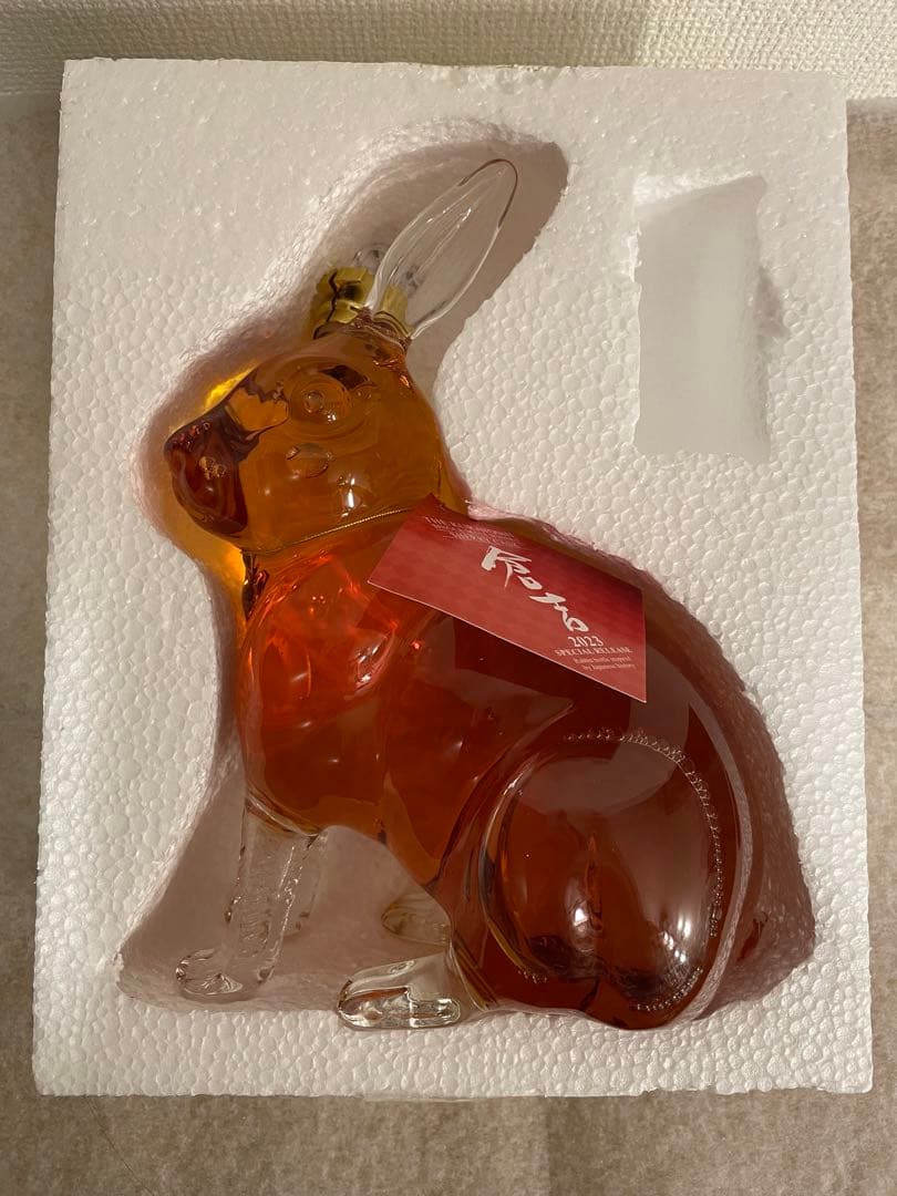 レア　倉吉 2023 卯　うさぎ　シングルモルト　1L 未開栓　箱キズあり