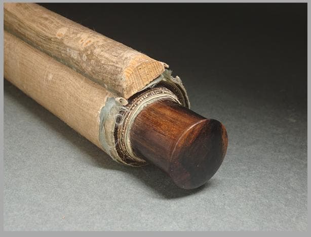 西行法師 真筆和歌掛軸｜大倉好斎鑑定札付