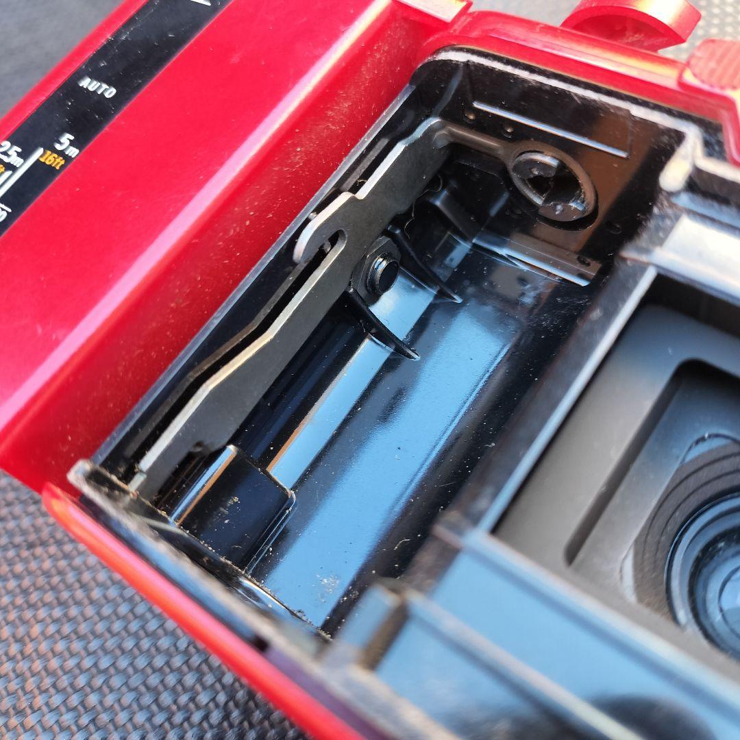 OLYMPUS オリンパス フィルムカメラ XA2 レッド 簡易動作確認済