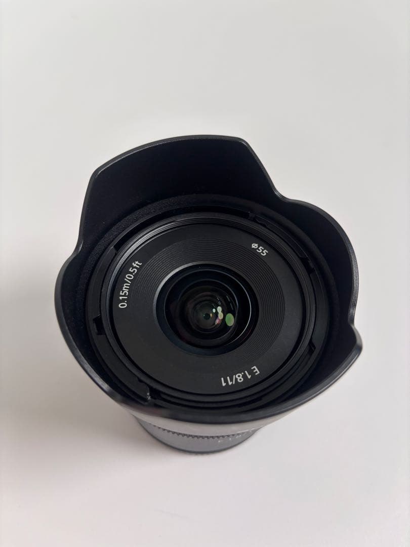 SONY E 11mm F1.8 レンズ Eマウント