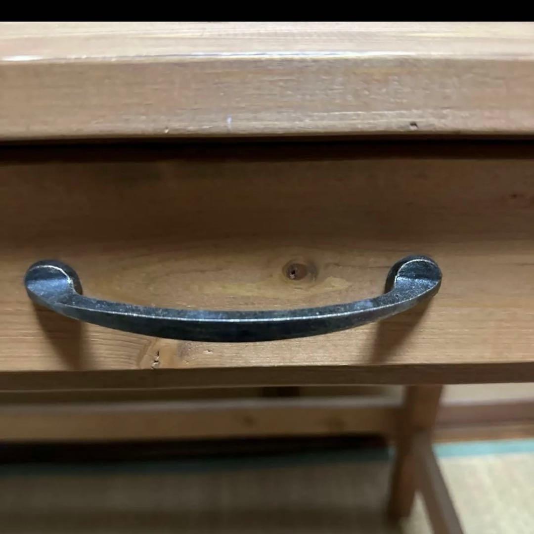 chibi ponta ☾⋆ 木製引き出しテーブル