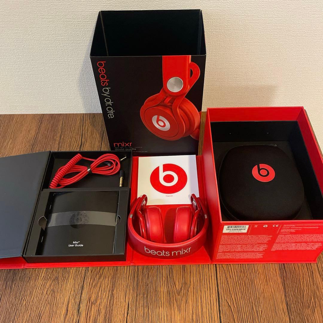 良品⭐️Beats by Dr Dre BT ON MIXR レッド赤