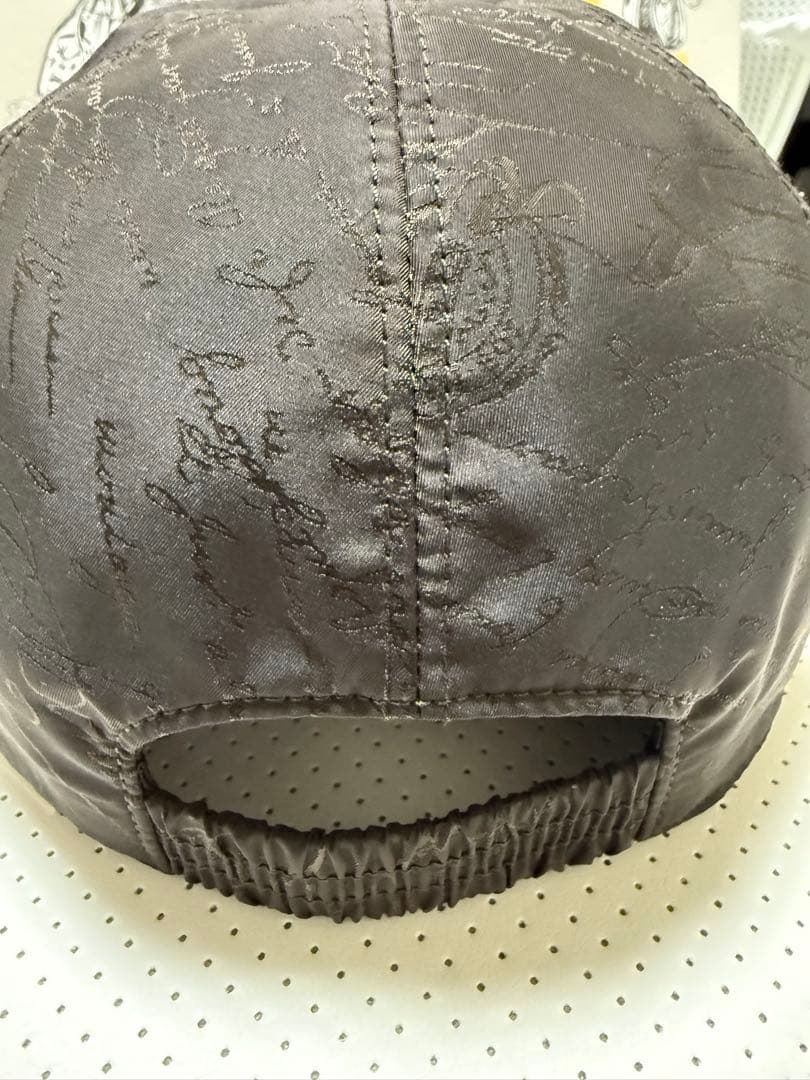 タグ付き　未使用品　BERLUTI ベルルッティ　スクリットナイロンキャップ