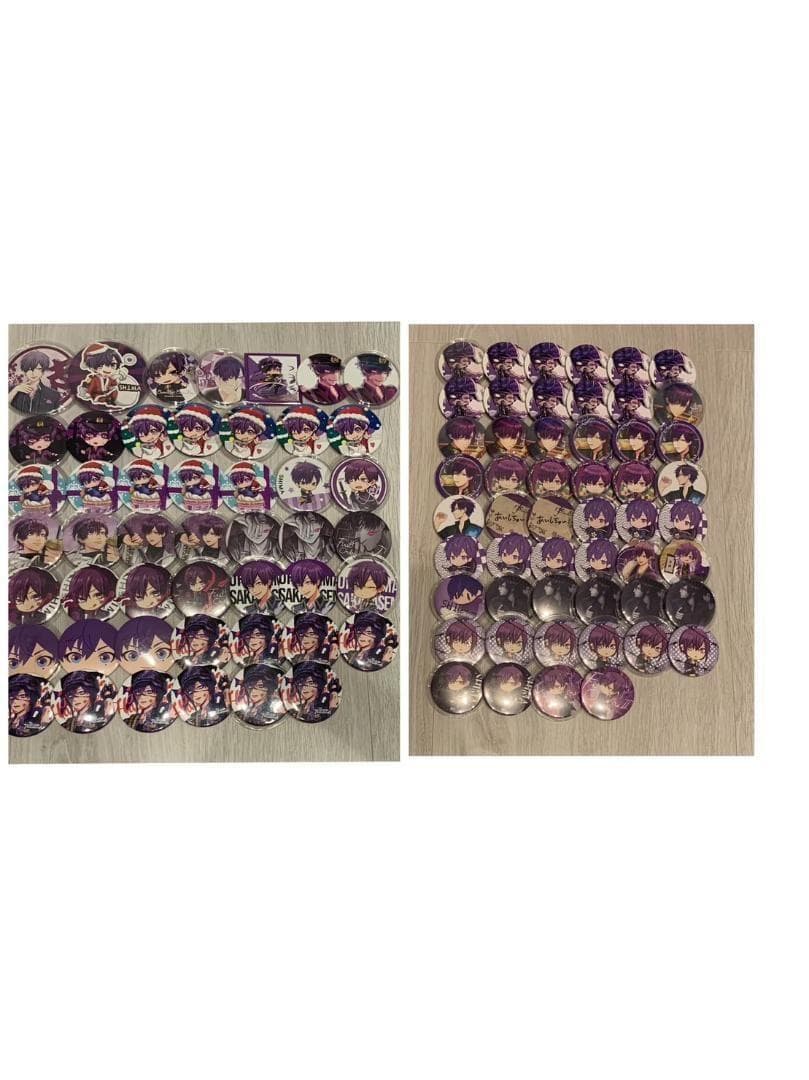 まとめ売り 浦島坂田船 志麻 缶バッジ 100個