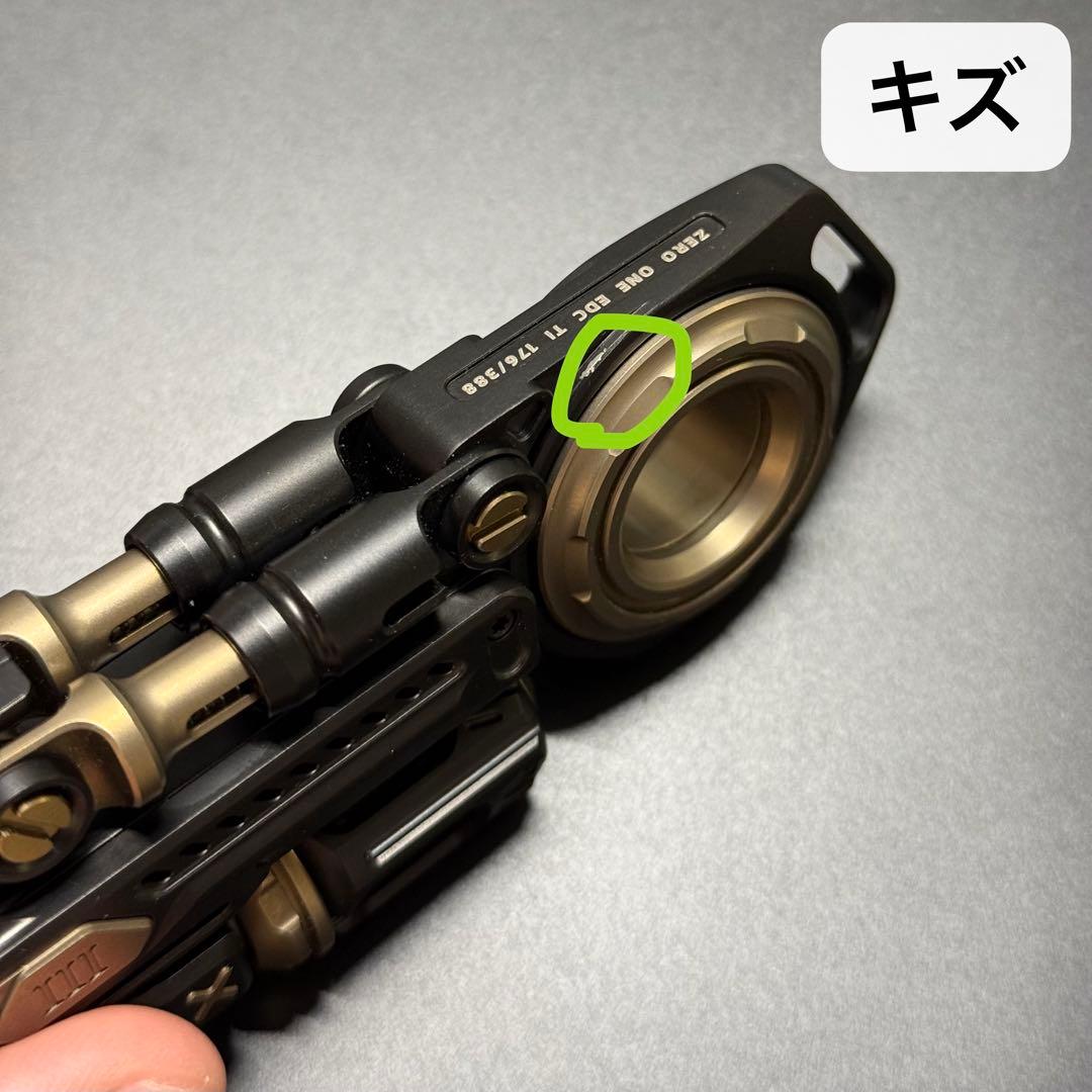 「正規品」01EDC Time Knight 3.0 フィジェットトイ　Ti製