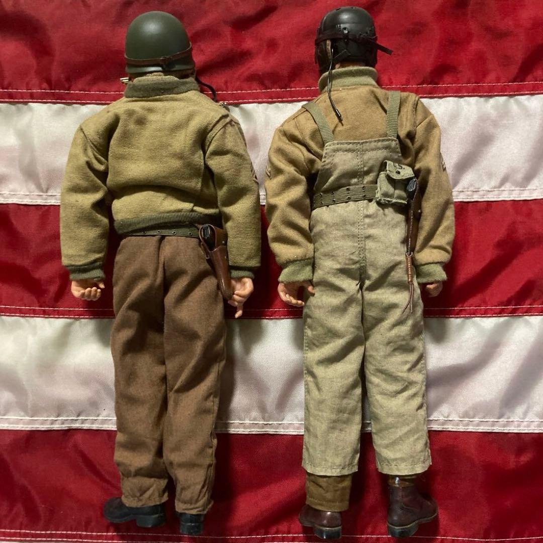 ドラゴンモデルズ製1/6米陸軍　第1機甲師団戦車クルー(箱無し2体セット)