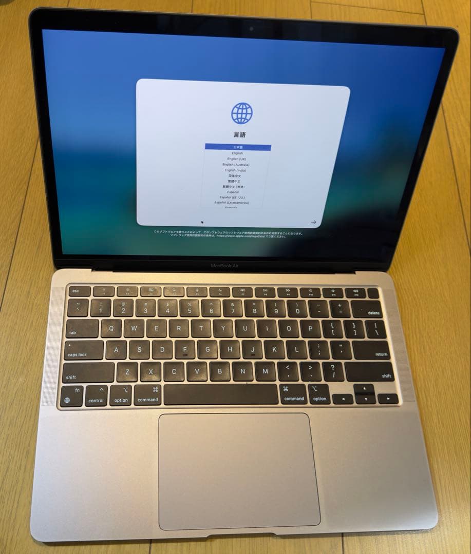 り*ん様 M1 MacBook Air 16GB 512GB US配列