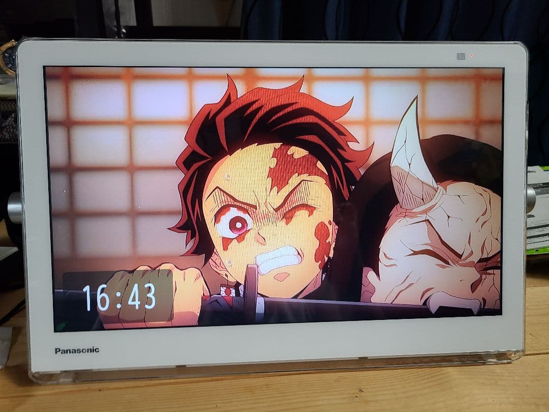 美品❗Panasonicポータブルテレビ❗録画タッチパネル❗ロング保証❗即決割引