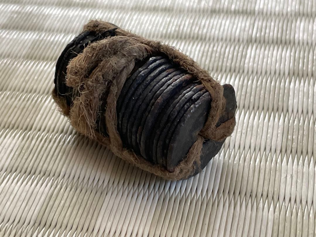 寛永通宝　キセル　出土　紐　江戸時代　仏像　道祖神　お守り　宝珠　刀　石器　土器