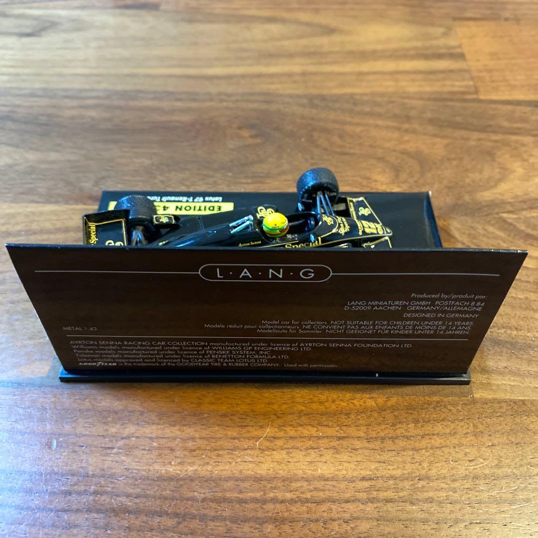 アイルトン・セナ 1985年 ロータス 97T ／ F1 ミニチャンプス