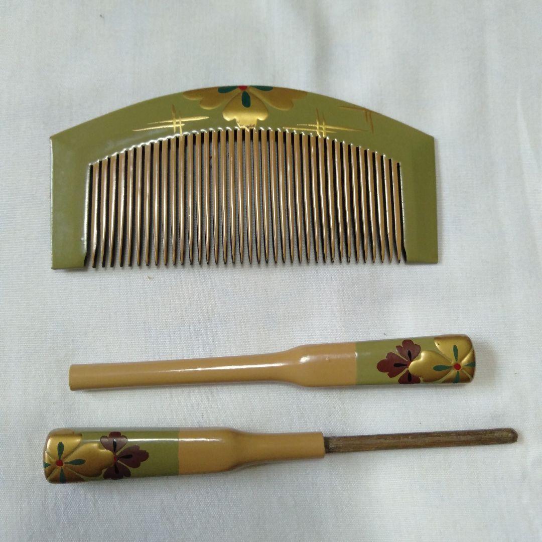 骨董品　アンティーク　クシ　かんざし