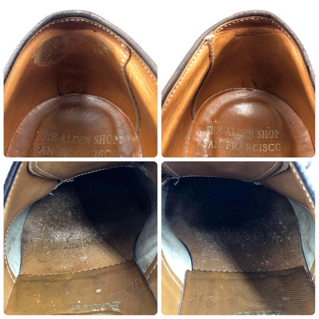 ALDEN オールデン 11 965 Vチップ 外羽根 茶