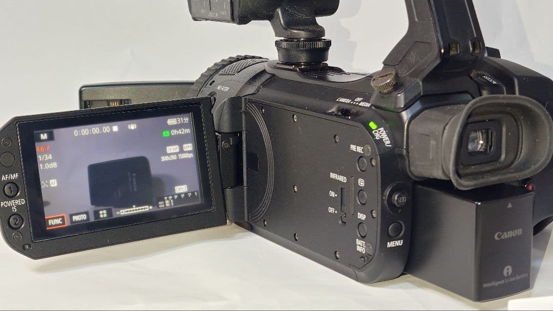 Canon XF400　4K60P撮影可　ビデオカメラ　カムコーダー　動作確認済