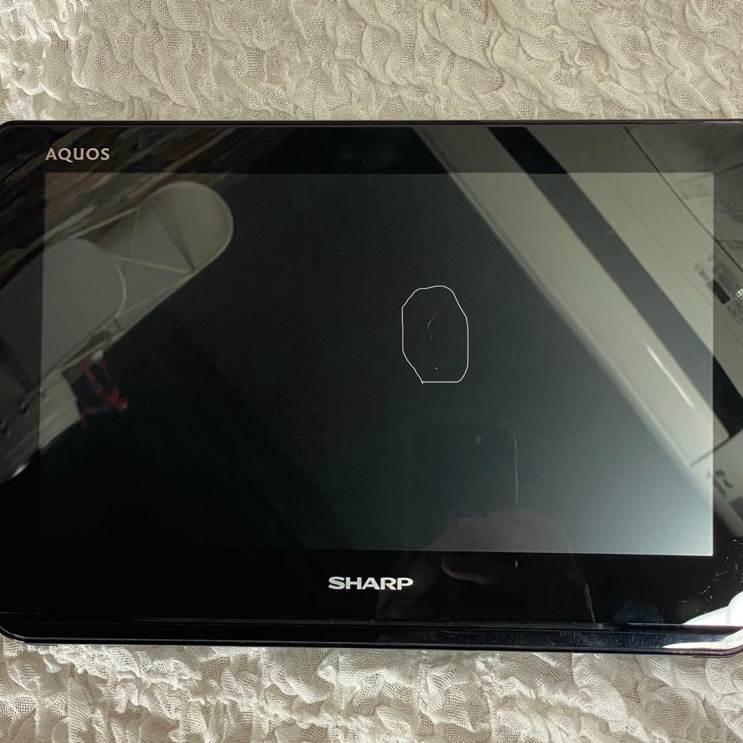 SHARP　AQUOS　2T-C12AF　ポータブルテレビ　ブラック　18年製