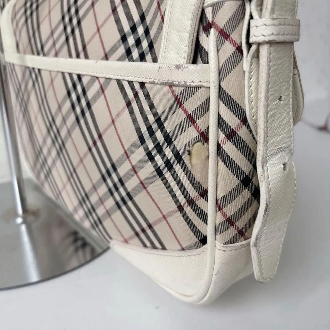 ★連休セール【BURBERRY】ワンショルダーバッグ　ターンロック　ノバチェック