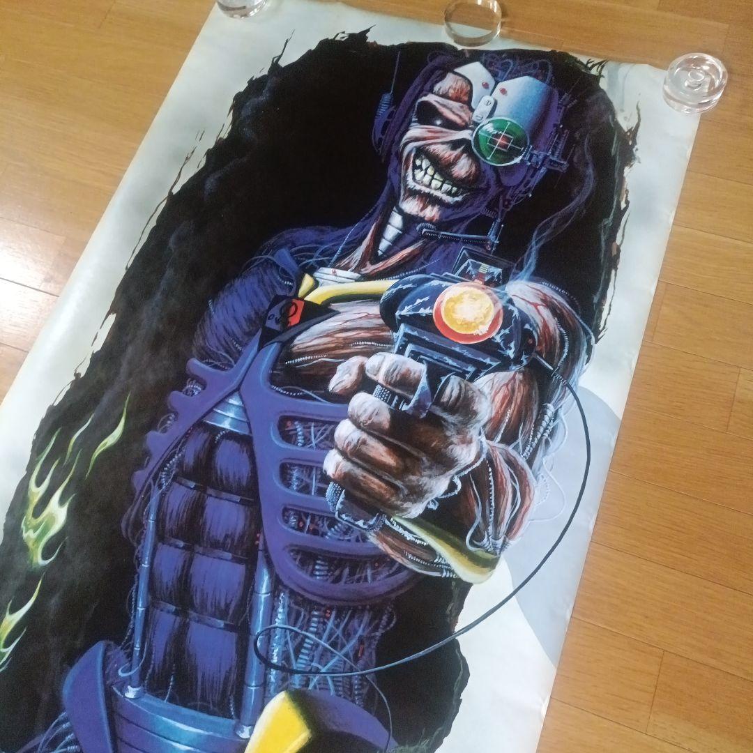 IRON MAIDEN 1987 大判ポスター ヴィンテージ レア