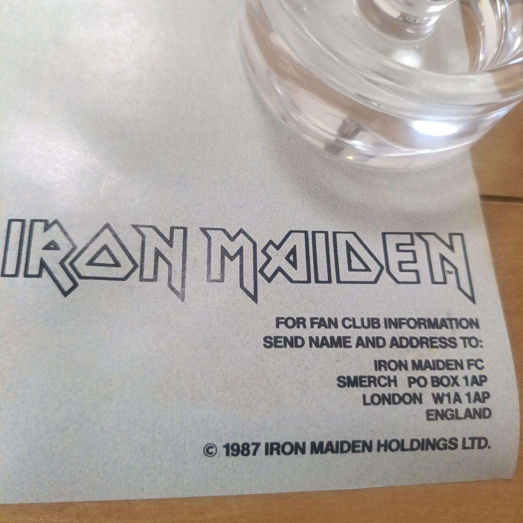 IRON MAIDEN 1987 大判ポスター ヴィンテージ レア