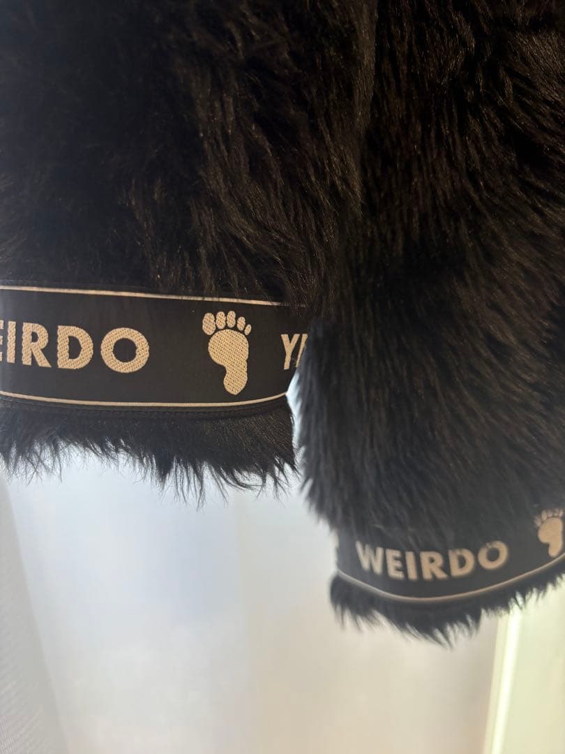 WEIRDO YETI ファー付きジャケット