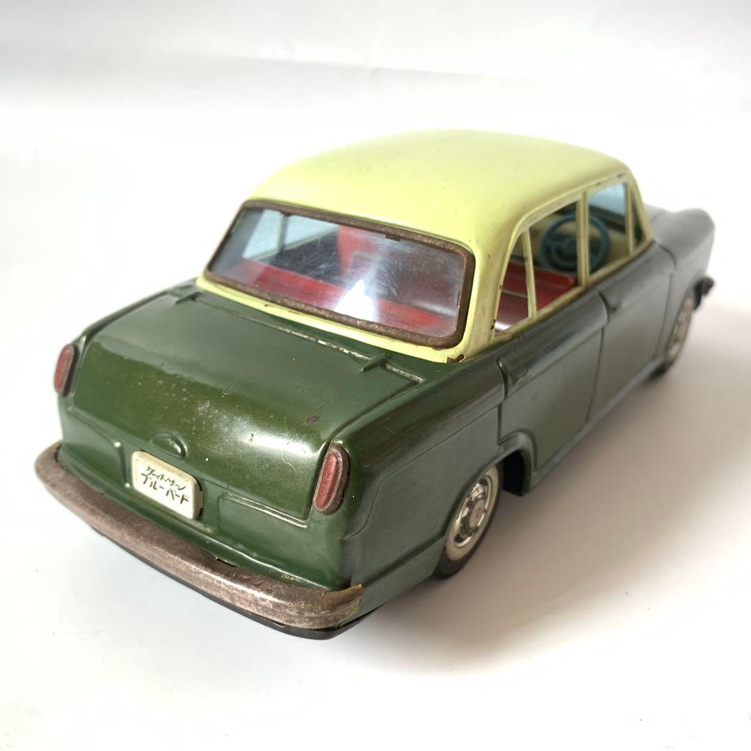 BCバンダイ ダットサン ブルーバード ブリキ フリクション 当時物