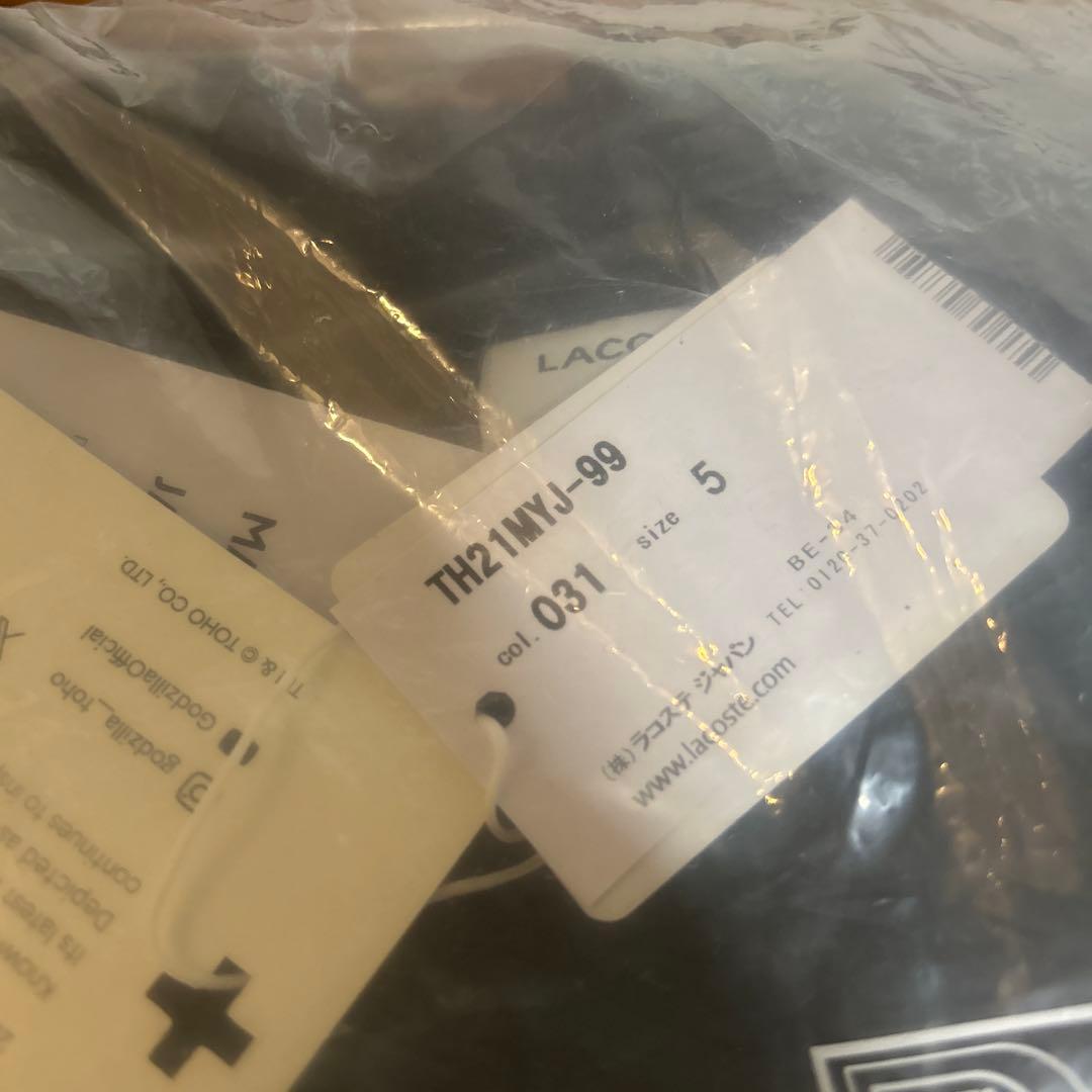 LACOSTE ゴジラ コラボ　Tシャツ